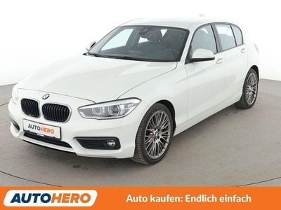 Gebraucht BMW 118 Advantage 136 PS (100 kW) 2019 Weiß Kleinwagen