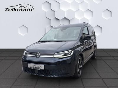 Gebraucht VW Caddy Style 122 PS (89 kW) 2021 Blau Van / Kleinbus