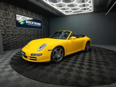 Gebraucht Porsche 911 Carrera S Cabriolet Chrono 355 PS (261 kW) 2007 Gelb Cabrio