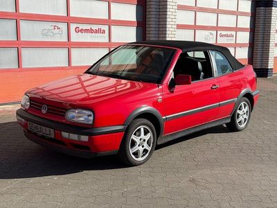 Gebraucht VW Golf Cabriolet Conceptline 75 PS (55 kW) 1995 Rot Cabrio