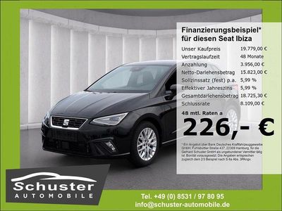 Gebraucht Seat Ibiza FR 116 PS (85 kW) 2024 Schwarz Kleinwagen