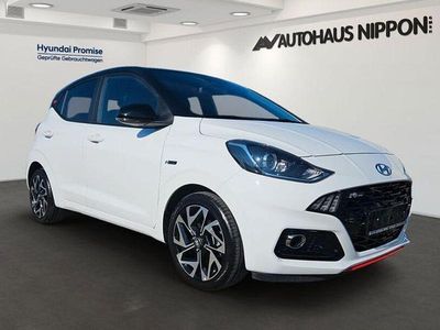 Gebraucht Hyundai i10 N Line 101 PS (74 kW) 2022 Polar white Kleinwagen