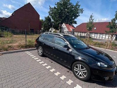 Gebraucht VW Golf VI 105 PS (77 kW) 2010 Schwarz Kleinwagen