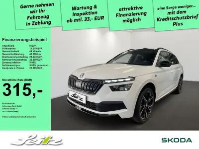 Gebraucht Skoda Kamiq Monte Carlo 150 PS (110 kW) 2022 Candyweiß SUV