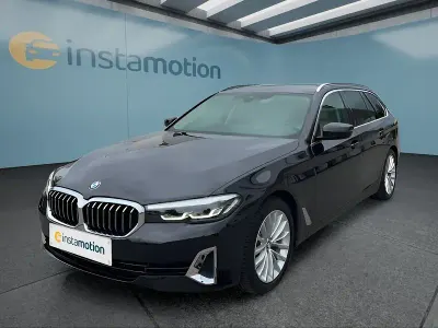 Gebraucht BMW 520 Luxury Line 190 PS (139 kW) 2023 Schwarz Kombi