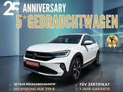 Gebraucht VW Taigo IQ Drive 110 PS (80 kW) 2022 Pure white/weiß SUV