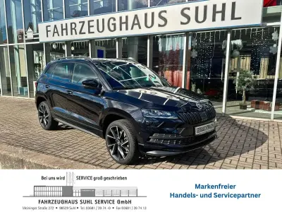 Brugt Skoda Karoq SportLine 150 HK (110 kW) 2021 Sort SUV