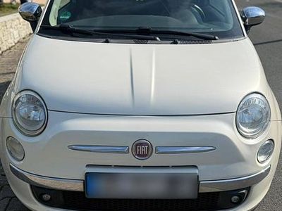 Usata Fiat 500 69 CV (50 kW) 2009 Bianco Cabrio