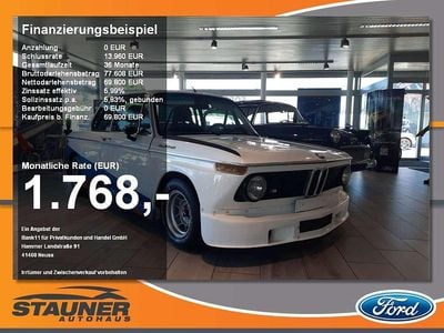 Gebraucht BMW 2002 Performance 170 PS (125 kW) 1974 Weiß Limousine