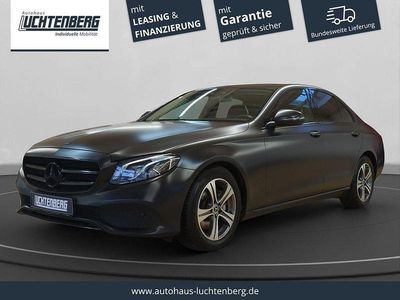 Schwarz Gebraucht 2019 Mercedes E300 Avantgarde Limousine | 29.000 € (Etwas zu teuer)
