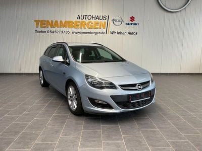 Gebraucht Opel Astra Energy 136 PS (100 kW) 2014 Diamant blau(m2) / diam silb Kombi