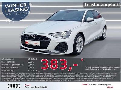 Weiß Gebraucht 2025 Audi A3 S-Line Limousine | 35.980 € (Fairer Preis)