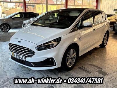 Gebraucht Ford S-MAX Titanium 150 PS (110 kW) 2020 Frostweiß Van / Kleinbus