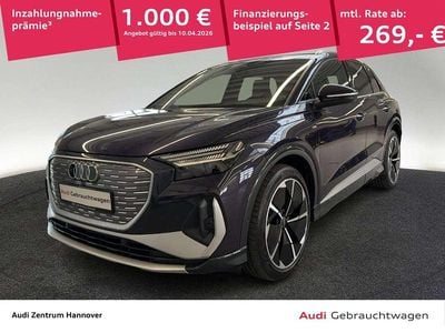 Gebraucht Audi Q4 e-tron Ambiente 150 kW (204 PS) 2023 Auroraviolett metallic SUV