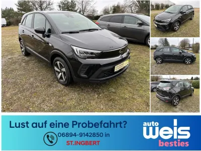 Gebraucht Opel Crossland Edition 83 PS (61 kW) 2022 Schwarz SUV