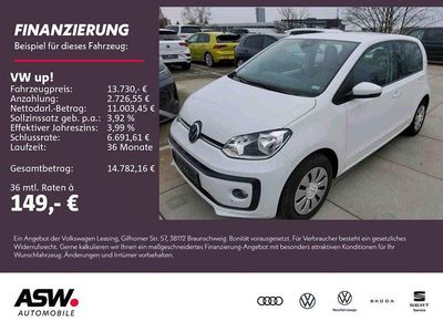 Gebraucht VW up! move up! 65 PS (47 kW) 2022 Pure white Kleinwagen