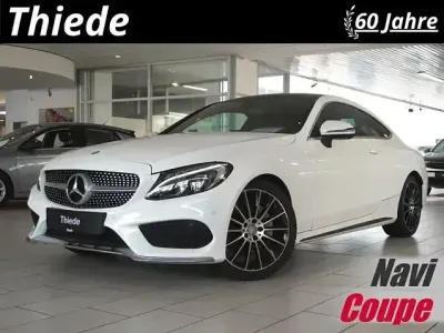 Gebraucht Mercedes C180 AMG 156 PS (114 kW) 2016 Polarweiss Coupé