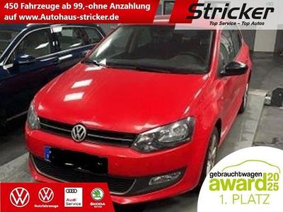 Second-hand VW Polo Match 105 CP (77 kW) 2012 Roșu Hatchback