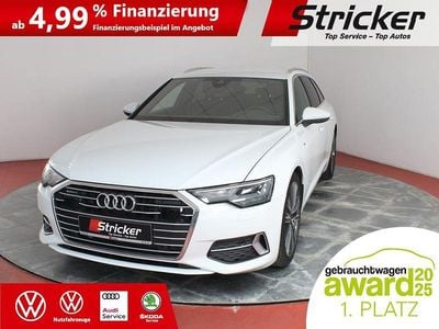 Gebraucht Audi A6 S-Line 286 PS (210 kW) 2022 Gletscherweiß metallic (metallic) Kombi