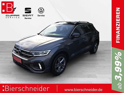 Usado VW T-Roc R-line 110 HP (80 kW) 2023 Cinzento SUV