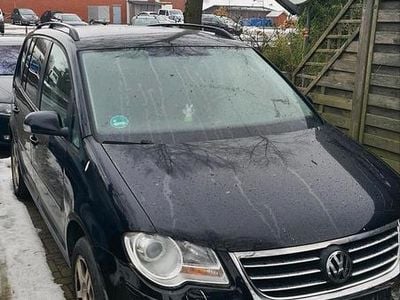 Gebraucht VW Touran 140 PS (102 kW) 2008 Schwarz Van / Kleinbus