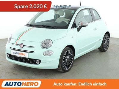 Gebraucht Fiat 500 Lounge 69 PS (50 kW) 2018 Grün Kleinwagen