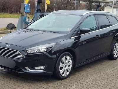 Brugt Ford Focus 125 HK (91 kW) 2017 Sort Stationcar
