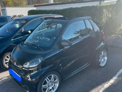 Gebraucht Smart ForTwo Cabrio Brabus 98 PS (72 kW) 2009 Schwarz Cabrio