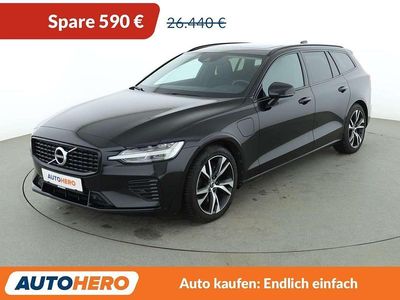 Gebraucht Volvo V60 R-Design 341 PS (250 kW) 2020 Onyx black Kombi