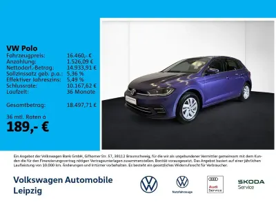 Gebraucht VW Polo Style 95 PS (69 kW) 2022 Violett Kleinwagen