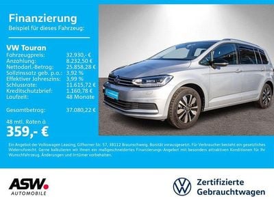 Gebraucht VW Touran Goal 150 PS (110 kW) 2025 Oyster silver metallic Van / Kleinbus