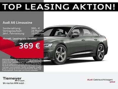 Grau Gebraucht 2024 Audi A6 S-Line Limousine | 41.620 € (Guter Preis)