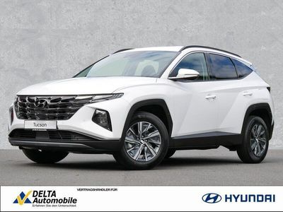 gebraucht Hyundai Tucson HEV 1.6 T-GDI 4WD DCT Trend El. Heck Navi