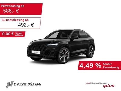 Schwarz Gebraucht 2025 Audi Q5 Sportback S-Line SUV | 57.930 € (Fairer Preis)