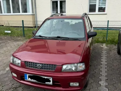 Brugt Mazda Demio 72 HK (52 kW) 1999 Rød Hatchback