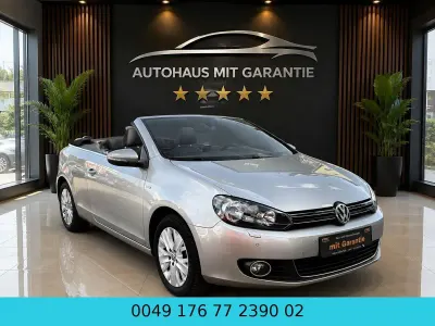 Gebraucht VW Golf Cabriolet Life 105 PS (77 kW) 2013 Silber Cabrio