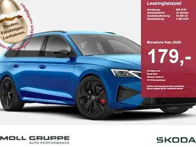 Ny Skoda Octavia RS 265 HK (194 kW) 2025 Grå Kombi