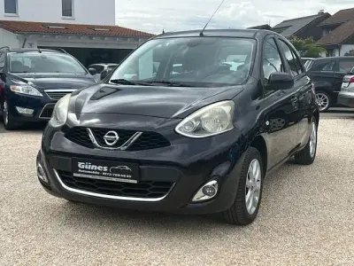 Gebraucht Nissan Micra Acenta 80 PS (58 kW) 2014 Schwarz Kleinwagen