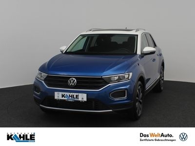 gebraucht VW T-Roc 1.5 TSI DSG Style Navi AHK LED Panorama Digital Cockpit Standh.