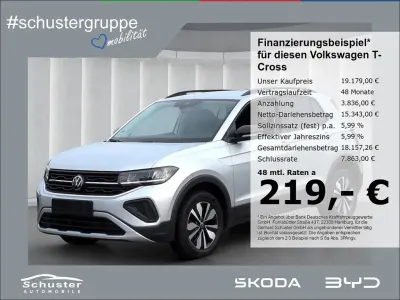 Gebraucht VW T-Cross Goal 95 PS (69 kW) 2024 Silber SUV