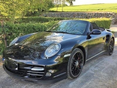Usata Porsche 997 Turbo 500 CV (367 kW) 2010 Nero Cabrio