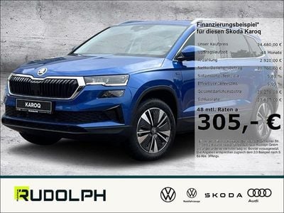 Usata Skoda Karoq Tour 150 CV (110 kW) 2025 Blu SUV