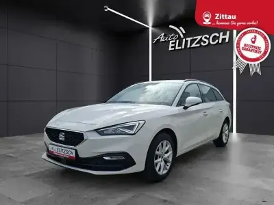 Gebraucht Seat Leon ST Style 150 PS (110 kW) 2021 "candy" weiss Kombi