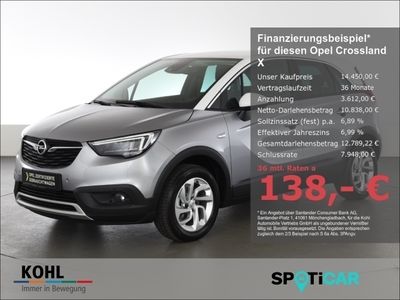 gebraucht Opel Crossland X INNOVATION 1.2 Turbo Start-Stop LED Navi PDC