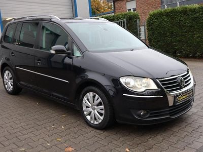 Schwarz Gebraucht 2007 VW Touran Highline Van / Kleinbus | 4.990 € (Fairer Preis)