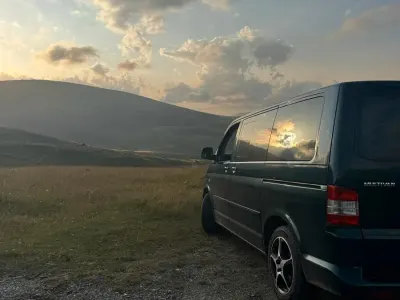 Gebraucht VW Multivan Highline 174 PS (127 kW) 2005 Grün Van / Kleinbus