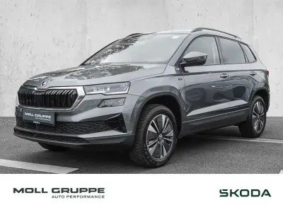 Gebraucht Skoda Karoq Tour 150 PS (110 kW) 2025 Graphitegrau metallic SUV