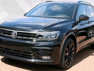 Gebraucht VW Tiguan Allspace R-line 200 PS (147 kW) 2021 Schwarz SUV