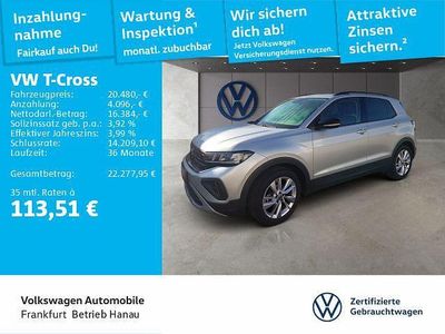 Gebraucht VW T-Cross Goal 95 PS (69 kW) 2025 Silber SUV
