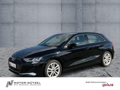 Mythosschwarz metallic Gebraucht 2024 Audi A3 Advanced Plus Limousine | 27.840 € (Superpreis)